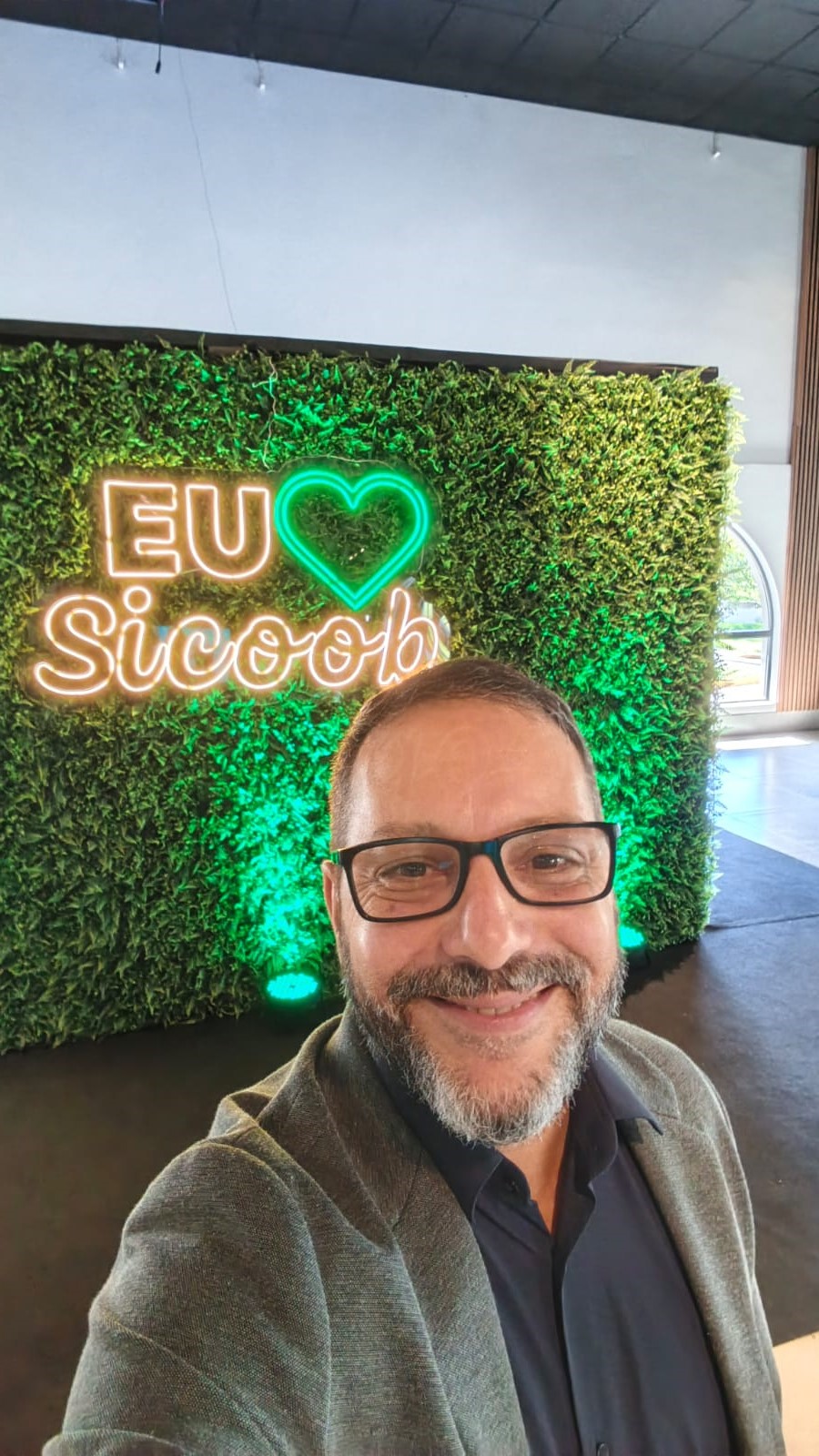 Ricardo Verissimo no evento do Sicoob Central Rondon